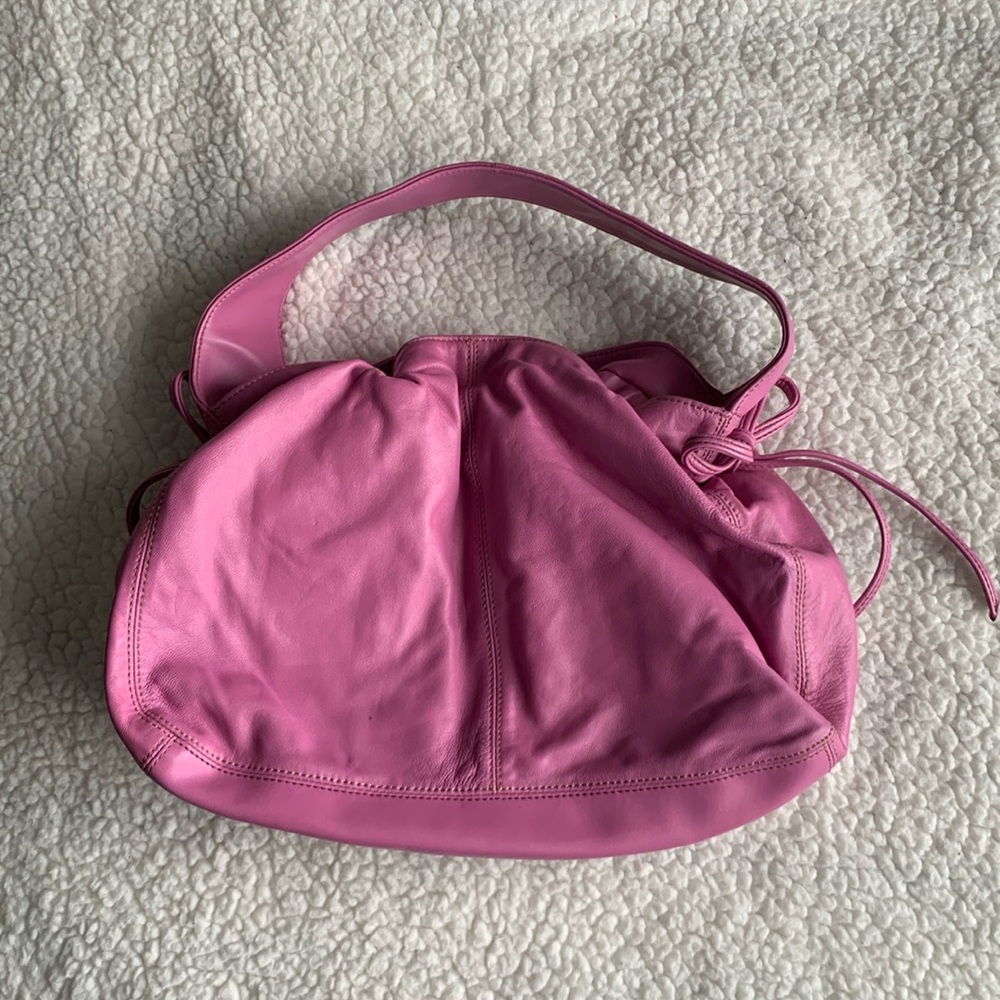 Liz Claiborne Genuine Leather Pink Hibo Purse